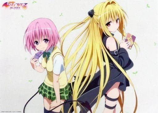 Amazon.co.jp: ToLoveる とらぶる ダークネス A3 クリアポスター モモ